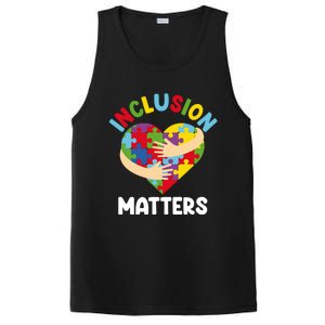 Inclusion Matters Special Education Autism Awareness Teacher Gift PosiCharge Competitor Tank