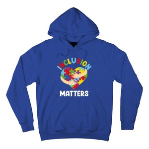 Inclusion Matters Special Education Autism Awareness Teacher Gift Hoodie