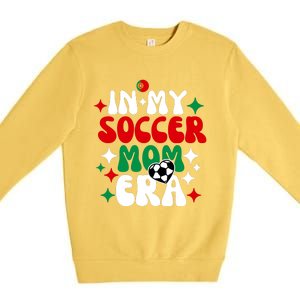 In My Soccer Mom Era Premium Crewneck Sweatshirt