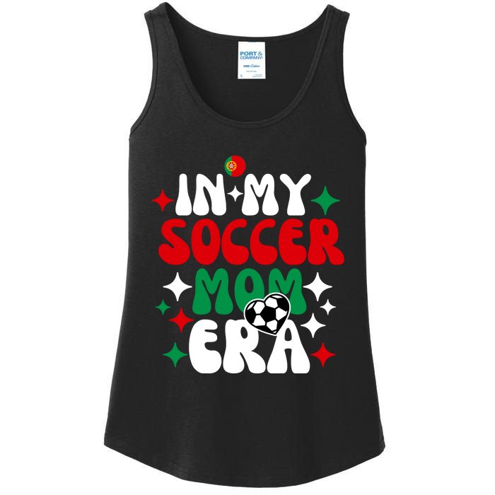 In My Soccer Mom Era Ladies Essential Tank