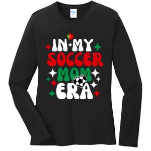 In My Soccer Mom Era Ladies Long Sleeve Shirt