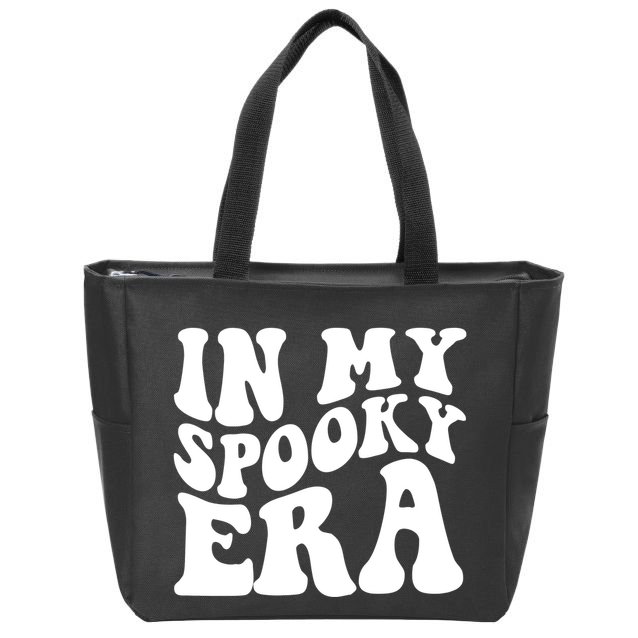 In My Spooky Era Halloween Lover Zip Tote Bag