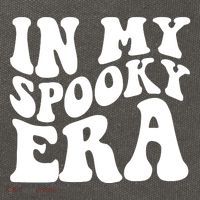 In My Spooky Era Halloween Lover Cotton Canvas Backpack