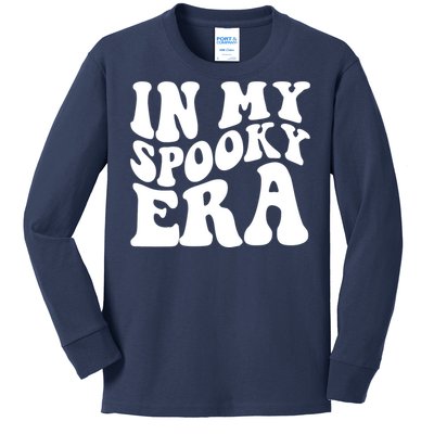 In My Spooky Era Halloween Lover Kids Long Sleeve Shirt