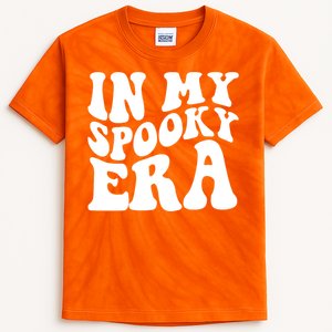 In My Spooky Era Halloween Lover Kids Tie-Dye T-Shirt