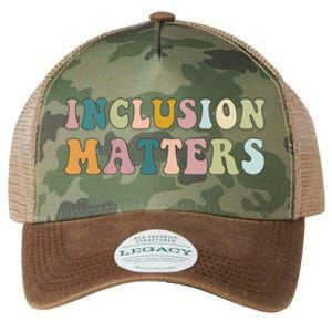 Inclusion Matters Special Education Autism Awareness Teacher Great Gift Legacy Tie Dye Trucker Hat