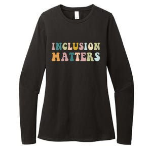 Inclusion Matters Special Education Autism Awareness Teacher Great Gift Womens CVC Long Sleeve Shirt