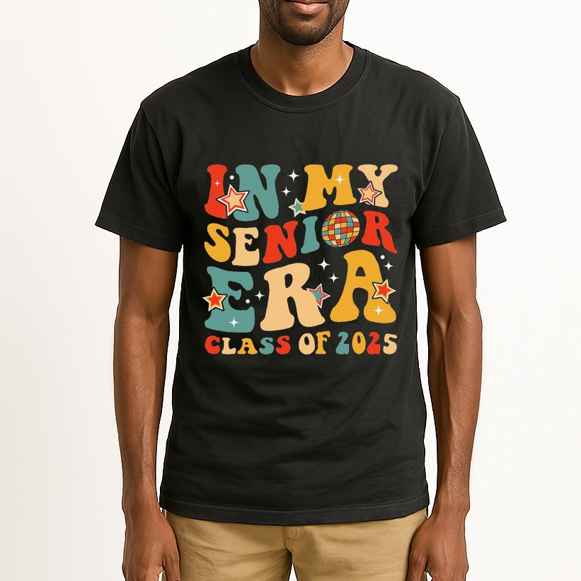 In My Senior Era Class Of 2025 Graduate Senior 2025 Tall T-Shirt