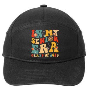 In My Senior Era Class Of 2025 Graduate Senior 2025 7-Panel Snapback Hat