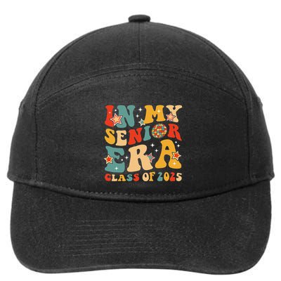 In My Senior Era Class Of 2025 Graduate Senior 2025 7-Panel Snapback Hat