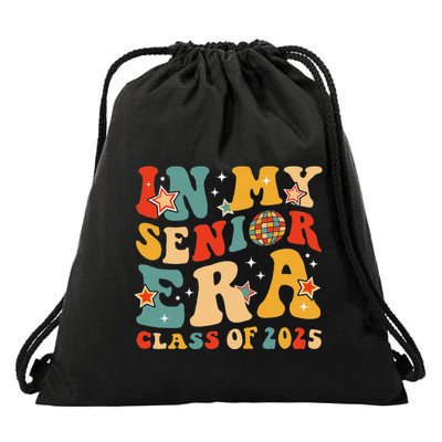 In My Senior Era Class Of 2025 Graduate Senior 2025 Drawstring Bag