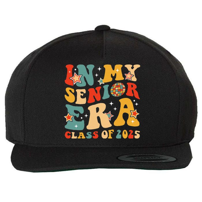 In My Senior Era Class Of 2025 Graduate Senior 2025 Wool Snapback Cap