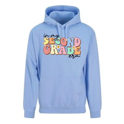 In My Second Grade Era Retro Back To School Teacher Student Unisex Surf Hoodie