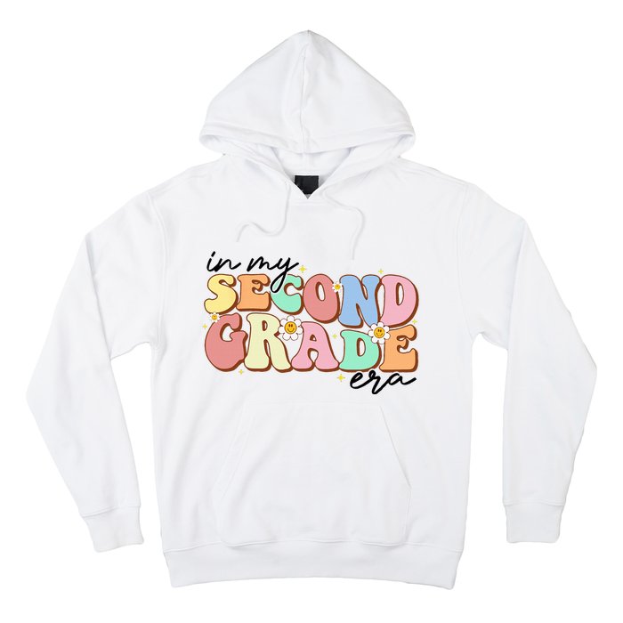 In My Second Grade Era Retro Back To School Teacher Student Hoodie