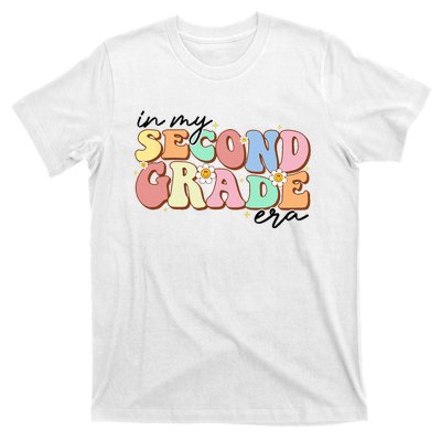 In My Second Grade Era Retro Back To School Teacher Student T-Shirt