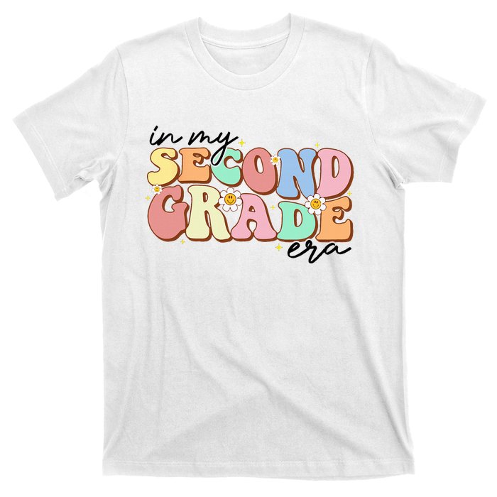 In My Second Grade Era Retro Back To School Teacher Student T-Shirt