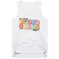 In My Second Grade Era Retro Back To School Teacher Student Tank Top