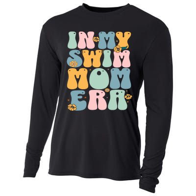 In My Swim Mom Era Swim Swimmer Swimming Cooling Performance Long Sleeve Crew