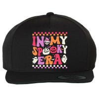 In My Spooky Era Halloween Ghost Groovy Hippie Halloween Wool Snapback Cap