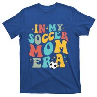 In My Soccer Mom Era Trendy Soccer Mom Funny Vintage Groovy T-Shirt