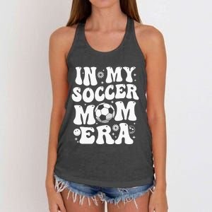 In My Soccer Mom Era Funny Soccer Mom Gifts For Wo Women's Knotted Racerback Tank