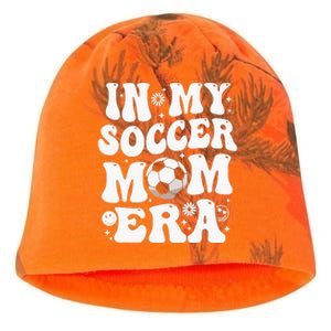 In My Soccer Mom Era Funny Soccer Mom Gifts For Wo Kati - Camo Knit Beanie