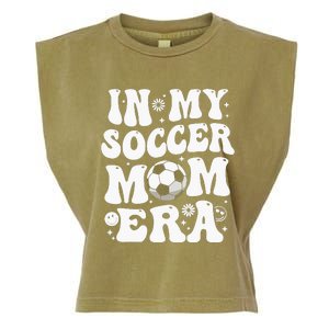 In My Soccer Mom Era Funny Soccer Mom Gifts For Wo Garment-Dyed Women's Muscle Tee