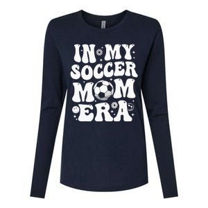 In My Soccer Mom Era Funny Soccer Mom Gifts For Wo Womens Cotton Relaxed Long Sleeve T-Shirt