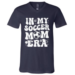 In My Soccer Mom Era Funny Soccer Mom Gifts For Wo V-Neck T-Shirt