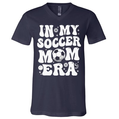 In My Soccer Mom Era Funny Soccer Mom Gifts For Wo V-Neck T-Shirt