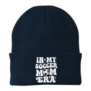 In My Soccer Mom Era Funny Soccer Mom Gifts For Wo Knit Cap Winter Beanie