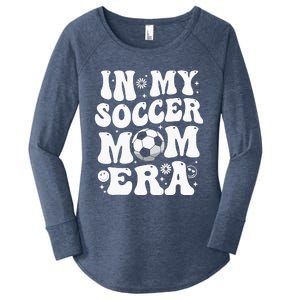 In My Soccer Mom Era Funny Soccer Mom Gifts For Wo Women's Perfect Tri Tunic Long Sleeve Shirt