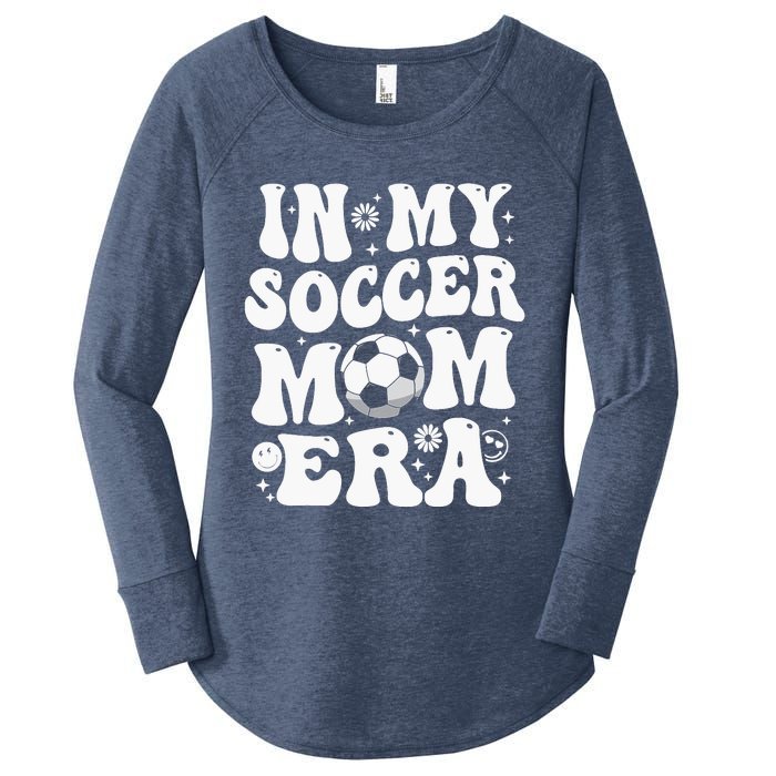 In My Soccer Mom Era Funny Soccer Mom Gifts For Wo Women's Perfect Tri Tunic Long Sleeve Shirt