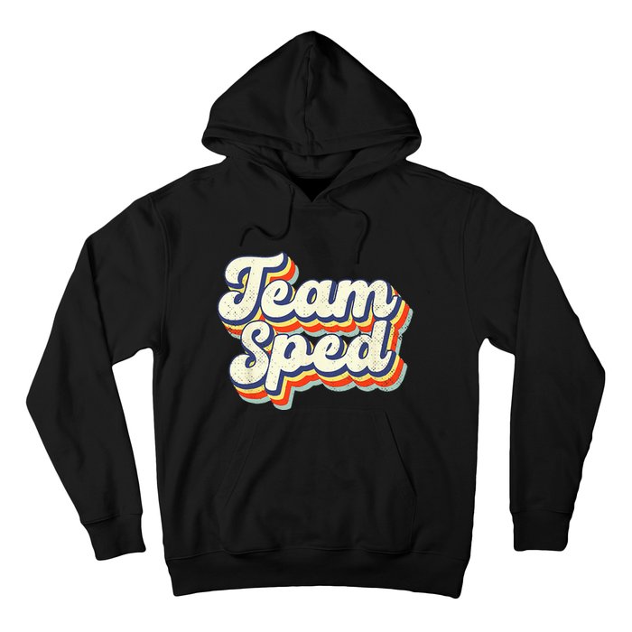 Inclusion Matters Special Education Team Sped Squad Teacher Hoodie