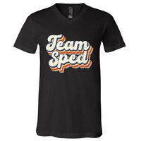 Inclusion Matters Special Education Team Sped Squad Teacher V-Neck T-Shirt