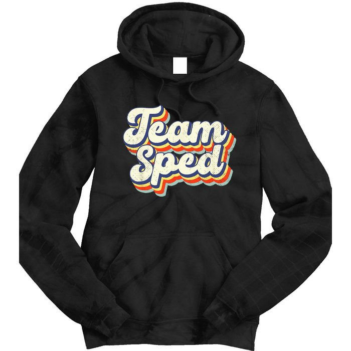 Inclusion Matters Special Education Team Sped Squad Teacher Tie Dye Hoodie