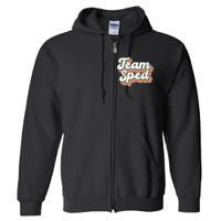 Inclusion Matters Special Education Team Sped Squad Teacher Full Zip Hoodie