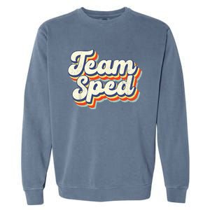 Inclusion Matters Special Education Team Sped Squad Teacher Garment-Dyed Sweatshirt