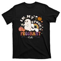 In My Spooky Pregnant Era Ghost Halloween Pregnant T-Shirt