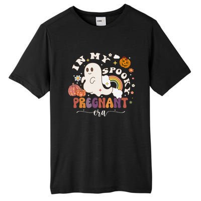 In My Spooky Pregnant Era Ghost Halloween Pregnant Tall Fusion ChromaSoft Performance T-Shirt