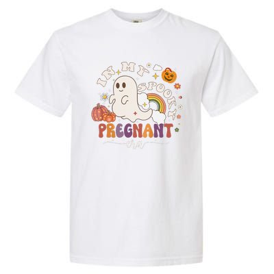 In My Spooky Pregnant Era Ghost Halloween Pregnant Garment-Dyed Heavyweight T-Shirt