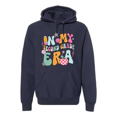 In My Second Grade Era 2nd Grade Girl Teacher Back To School Gift Premium Hoodie