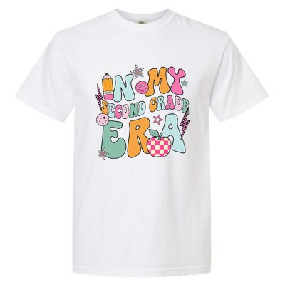 In My Second Grade Era 2nd Grade Girl Teacher Back To School Gift Garment-Dyed Heavyweight T-Shirt