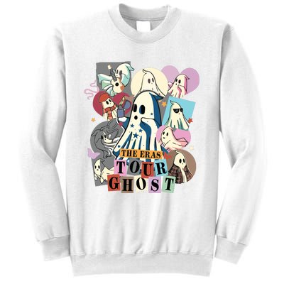 In My Spooky Era Groovy Hippie Halloween Ghost Sweatshirt