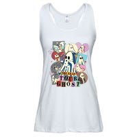 In My Spooky Era Groovy Hippie Halloween Ghost Ladies Essential Flowy Tank