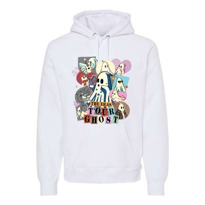 In My Spooky Era Groovy Hippie Halloween Ghost Premium Hoodie