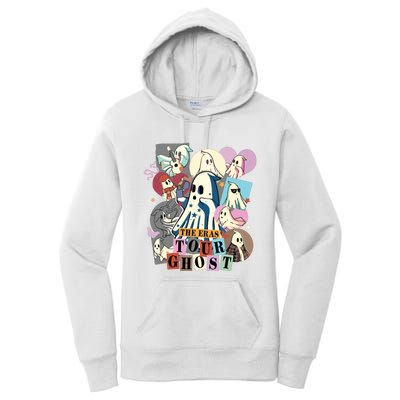 In My Spooky Era Groovy Hippie Halloween Ghost Women's Pullover Hoodie