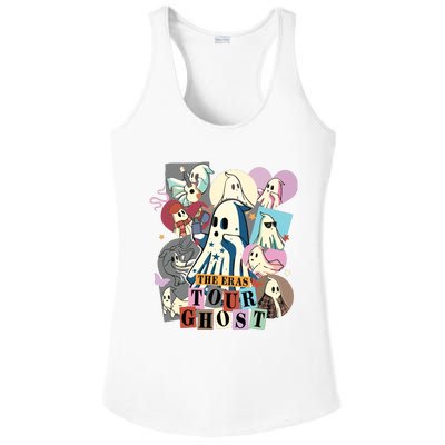 In My Spooky Era Groovy Hippie Halloween Ghost Ladies PosiCharge Competitor Racerback Tank