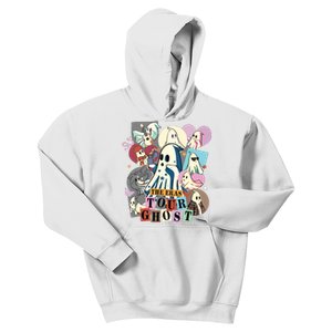 In My Spooky Era Groovy Hippie Halloween Ghost Kids Hoodie