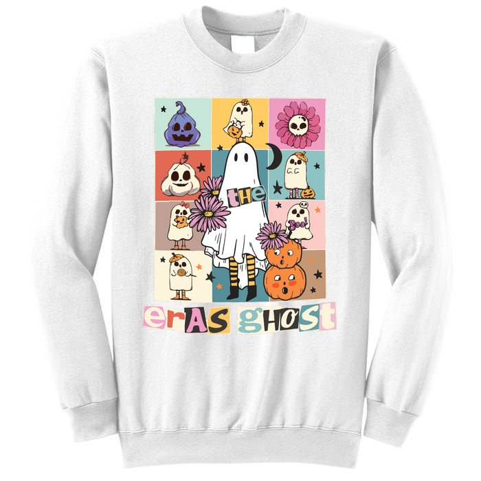 In My Spooky Era Groovy Hippie Halloween Ghost Sweatshirt